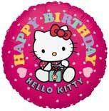 HELLO KITTY MYLAR BALLON (18IN.)