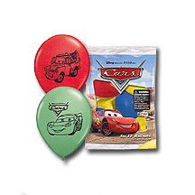 DISNEY'S CARS LATEX BALLOONS (6CT)
