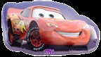 DISNEY'S CARS SHAPED MYLAR BALLOON(30IN)