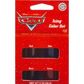 DISNEY'S CARS ICING COLOR SET
