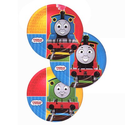 THOMAS CHUGGING DESSERT PLATE (7IN.)