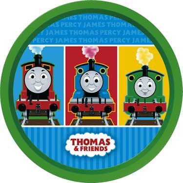 THOMAS CHUGGING PLASTIC TRAY