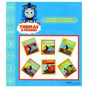 THOMAS THE TANK TEMPORARY TATTOO