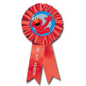 SESAME STREET GUEST OF HONOR RIBBON