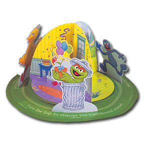 SESAME SUNNY DAYS CENTERPIECE