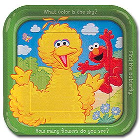 SESAME SUNNY DAYS DESSERT PLATE (7")
