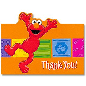 SESAME STREET THANK YOU NOTES
