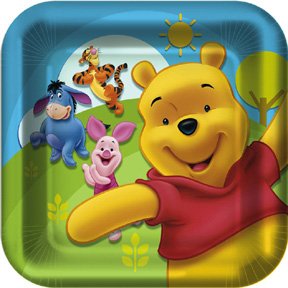POOH & FRIENDS DINNER PLATE (9IN.)