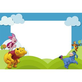 POOH & FRIENDS PHOTO HOLDER