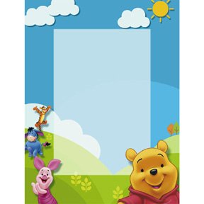 POOH & FRIENDS PRINTABLE INVITE
