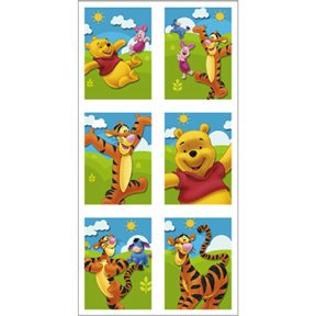 POOH & FRIENDS STICKER