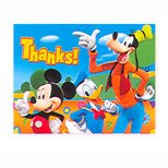 MICKEY'S CLUBHOUSE THANK YOU NOTE