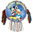 MICKEY'S GANG PULL STRING PINATA