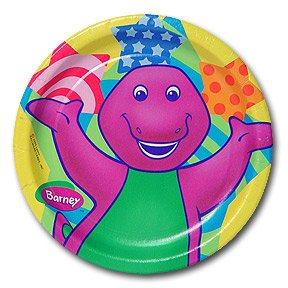BARNEY DESSERT PLATE (7IN.)