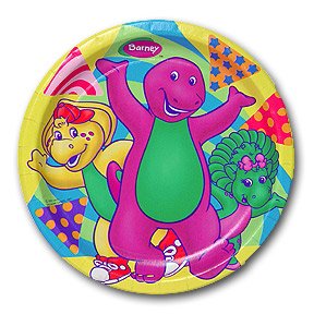 BARNEY DINNER PLATE (9IN.)