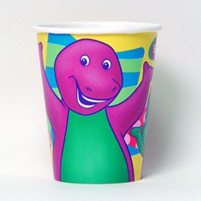 BARNEY HOT/COLD CUP (9OZ.)