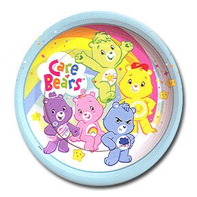 CARE BEARS HAPPY DAY DESSERT PLATE (7")