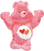 CARE BEAR PINK JUMBO MYLAR (30IN.)