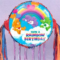 CARE BEARS PULL RIBBON PINATA