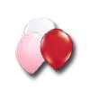 STRAWBERRY SHORTCAKE BALLOONS (SOLID)