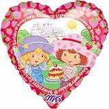 STRAWBERRY SHORTCAKE HEART MYLAR
