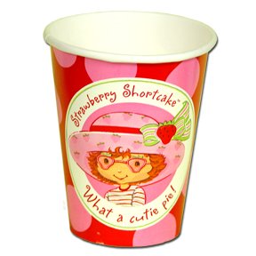 STRAWBERRY SHORTCAKE HOT/COLD CUP (9 OZ.