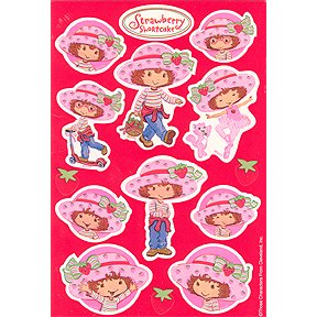 STRAWBERRY SHORTCAKE STICKERS