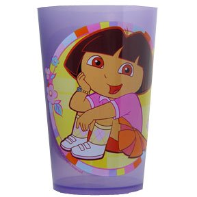 DORA EXPLORER 9OZ PLASTIC TUMBLER