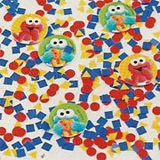 SESAME 1ST BDAY CONFETTI