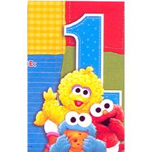 SESAME 1ST BDAY TREAT SACK