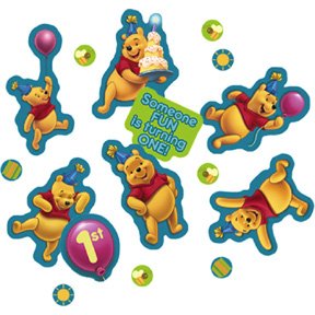 POOH'S FIRST BDAY CONFETTI