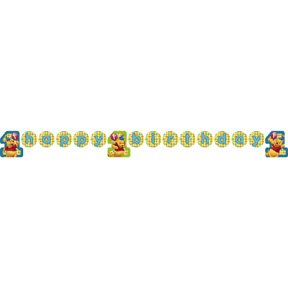 POOH'S FIRST BDAY JOINTED BANNER