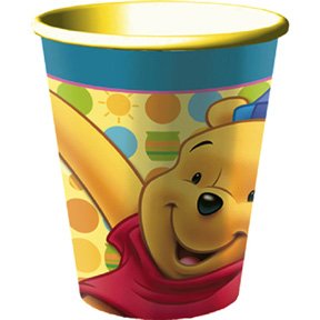 POOH'S FIRST BDAY SOUVENIR CUP (16OZ.)