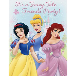 DISNEY PRINCESS FTF INVITATION