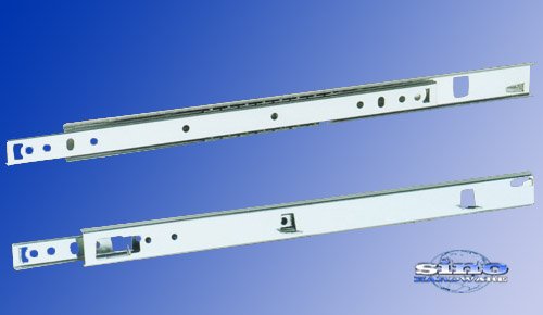 Two-Fold Bolt Ball Bearing Slide - SB-2730