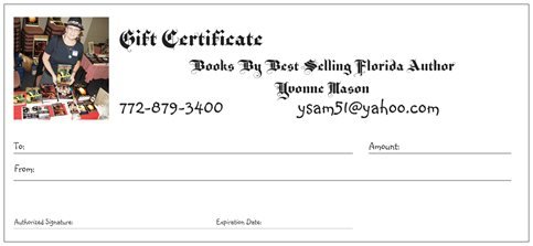 Gift certificate