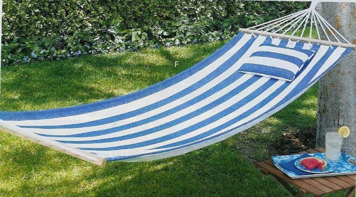 Blue Striped Hammock