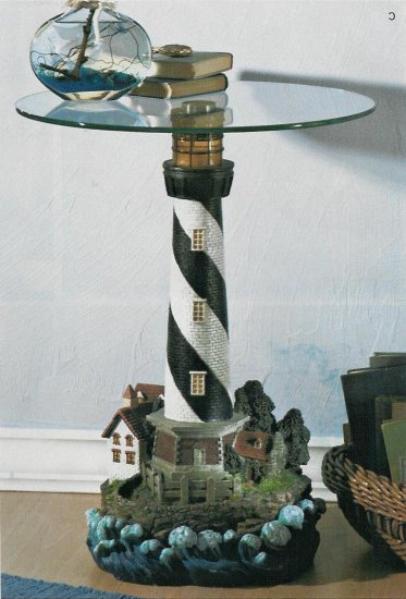 Lighthouse Table w/ Light