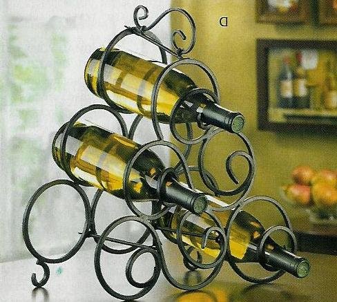 Scrollwork Wine Rack