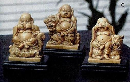 Blameless Buddha Trio