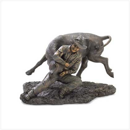 Liberty Bronze Cowboy Rodeo