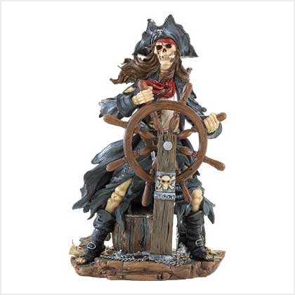 Ghostly Pirate Captain