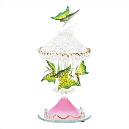 Spun-Glass Butterfly Carousel