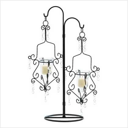 Crystal Drop Candleholder