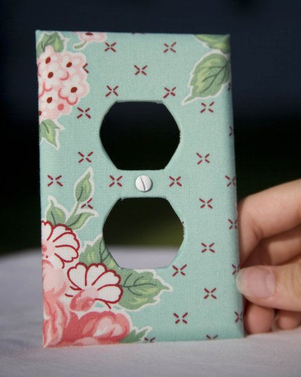 Fabricated Wall Plate Plug Cover (Quaint & Cute)