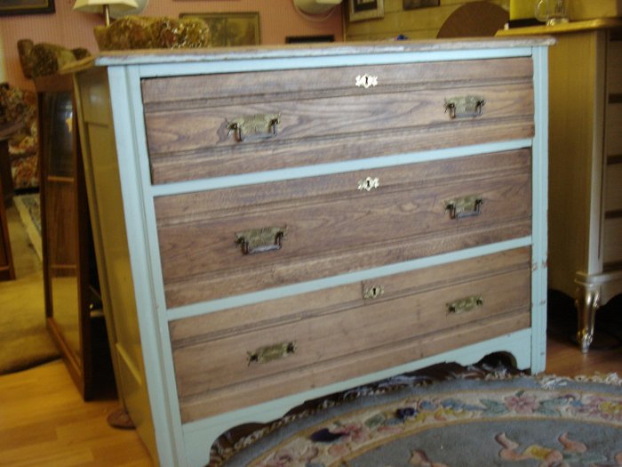 Antique Walnut Chest of Drawers