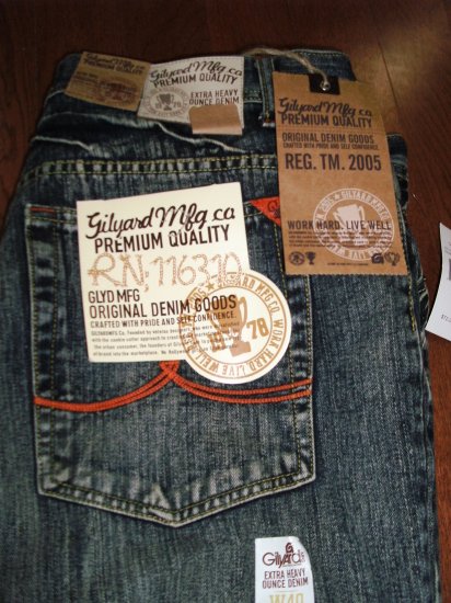 GILYARD MFG. CO. LINE JEANS