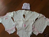 LOT of Newborn Onesies with Bonus