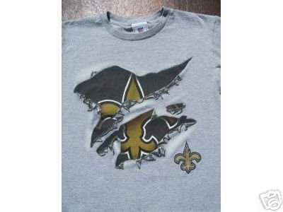 NEW ORLEANS SAINTS youth size 10-12 T-SHIRT reggie bush