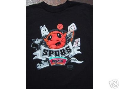 SAN ANTONIO SPURS youth 6-7 T-SHIRT tim duncan